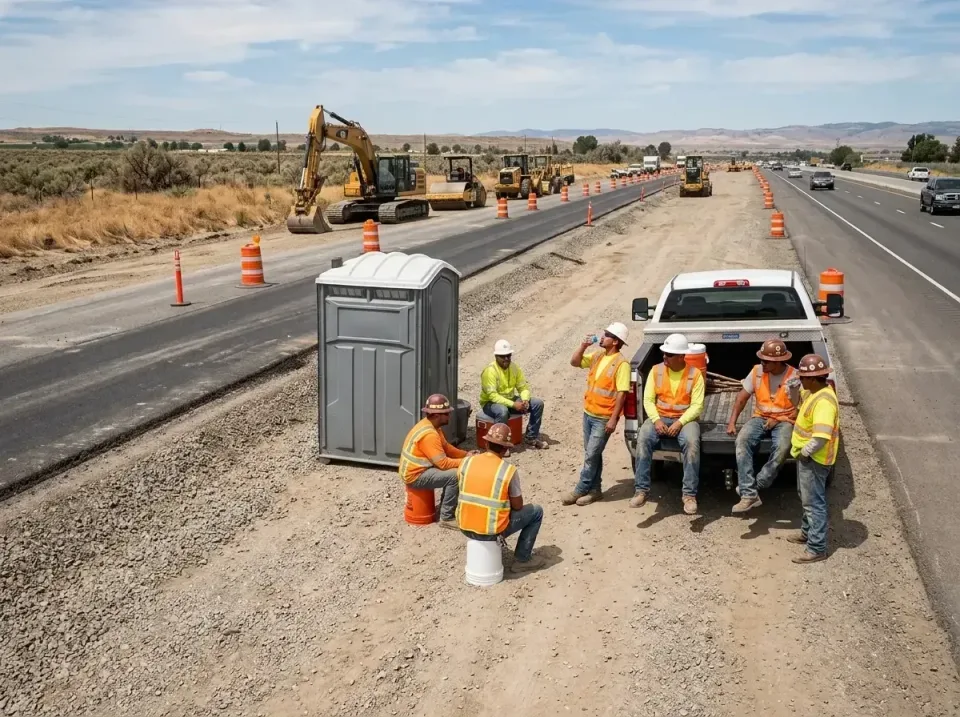 highway-road-construction-crew-007 — frequently asked questions, Porta Potty and Restroom Rentals in Marthasville, MO